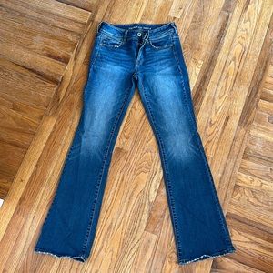 American eagle kick boot jeans size 8
